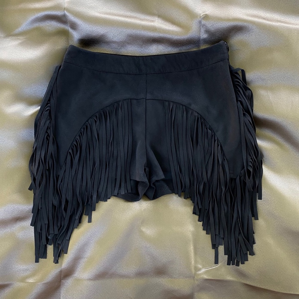 Festival Western Dance Fringe Shorts Medium